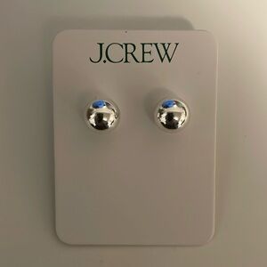 J Crew Extra Large Ball Earrings